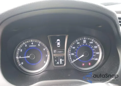 2012 Hyundai Azera z USA, uszkodzony, nr VIN KMHFH4JG6CA192055